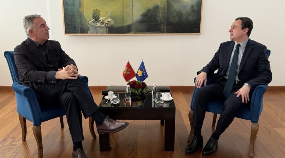 Đukanović i Kurti (Foto: Milo Đukanović/X)