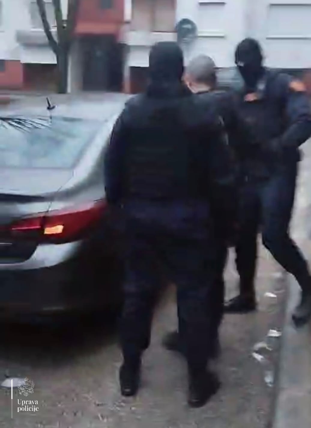 Hapšenje osumnjičenog