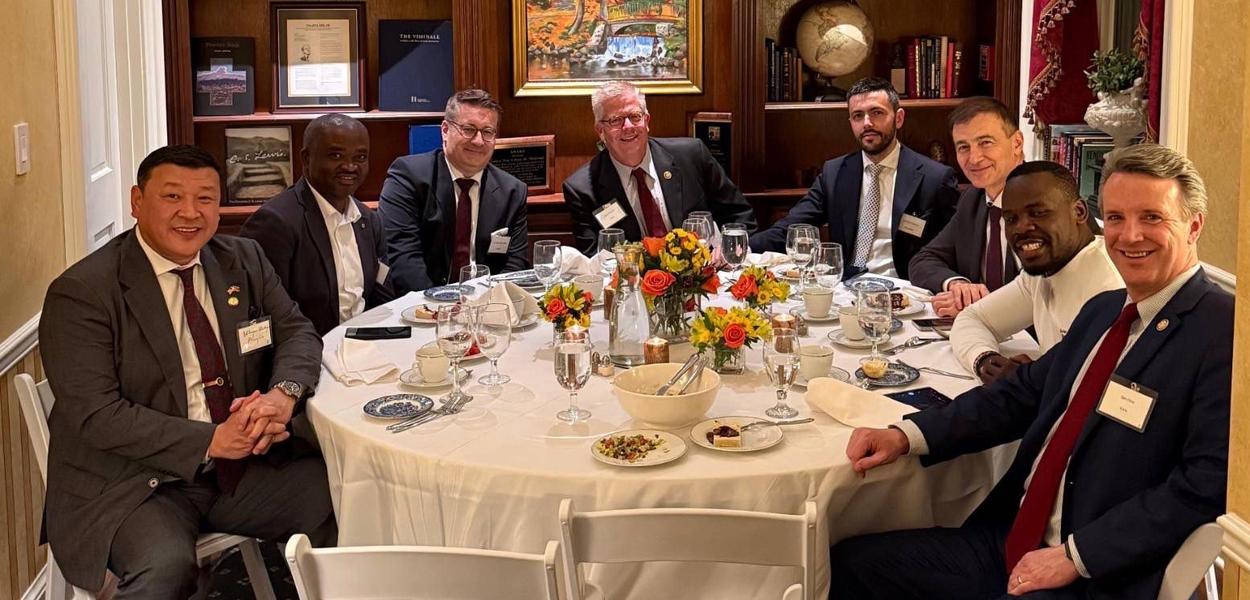 Živković na radnoj večeri u Vašingtonu (Foto: DPS)