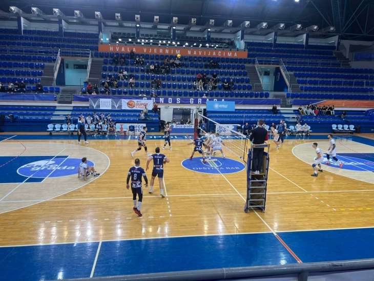 Odbojkaši Mornara i Sutjeske (Foto: OSCG)