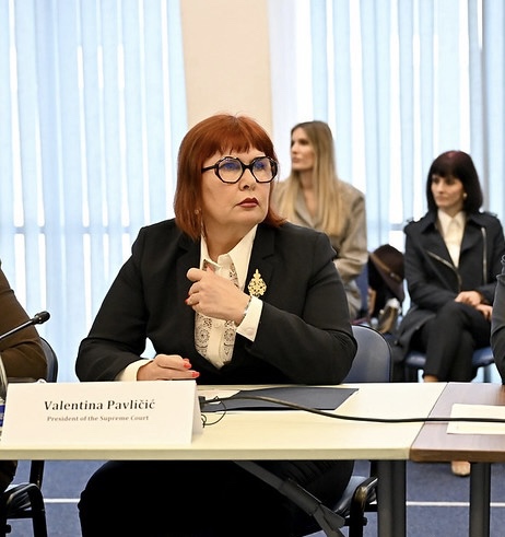 Valentina Pavličić (Foto: Vrhovni sud Crne Gore)