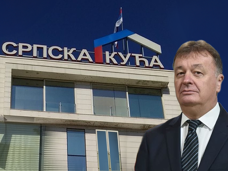 SRPSKA KUĆA I SUVLASNIK: Budimir Aleksić (Foto: Ilustracija: Teta METĐONAJ )