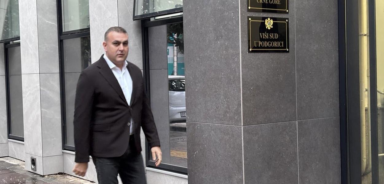 Milorad Žižić dolazi u Viši sud (Foto: Portal ETV/Marija Žižić)