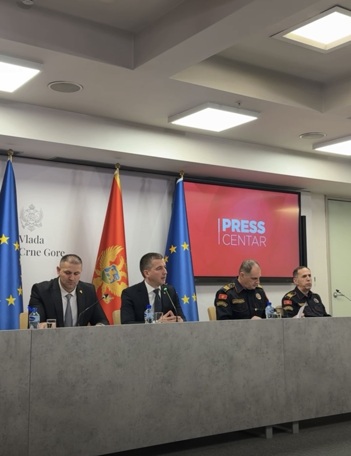 Skrinšot (Foto: Vlada Crne Gore)