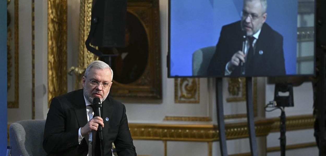 German Galuščenko (Foto: Justin Tallis/Pool via AP)