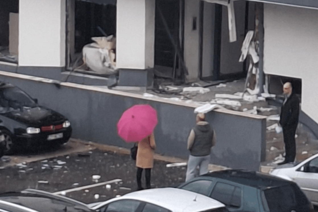 Sa mjesta gdje se dogodila eksplozija (Foto: TVCG)