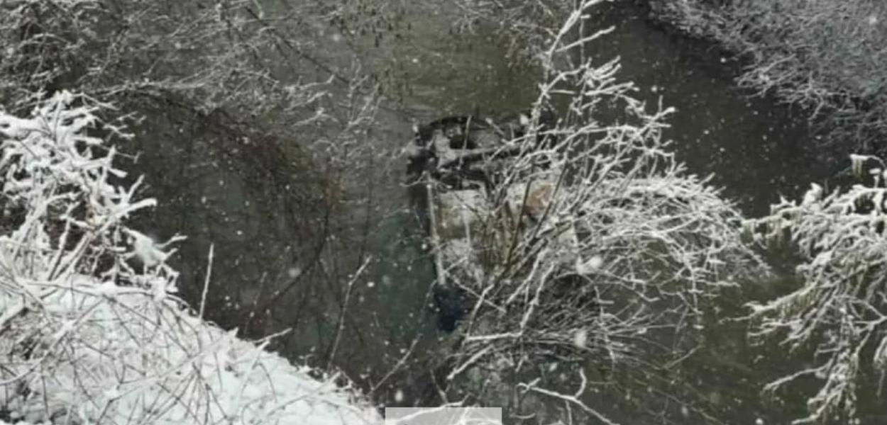 Saobraćajna nezgoda kod Tomaševa (Foto: Bijelo Polje Portal/Facebook)