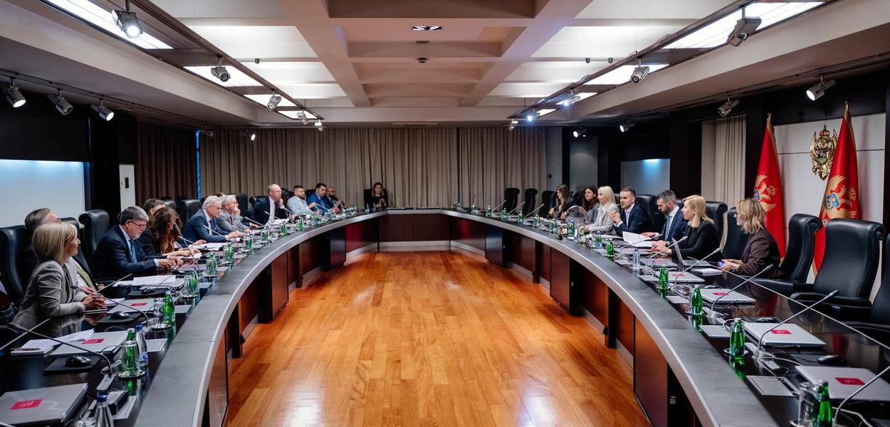 Sa sastanka u Vladi (Foto: Vlada Crne Gore)