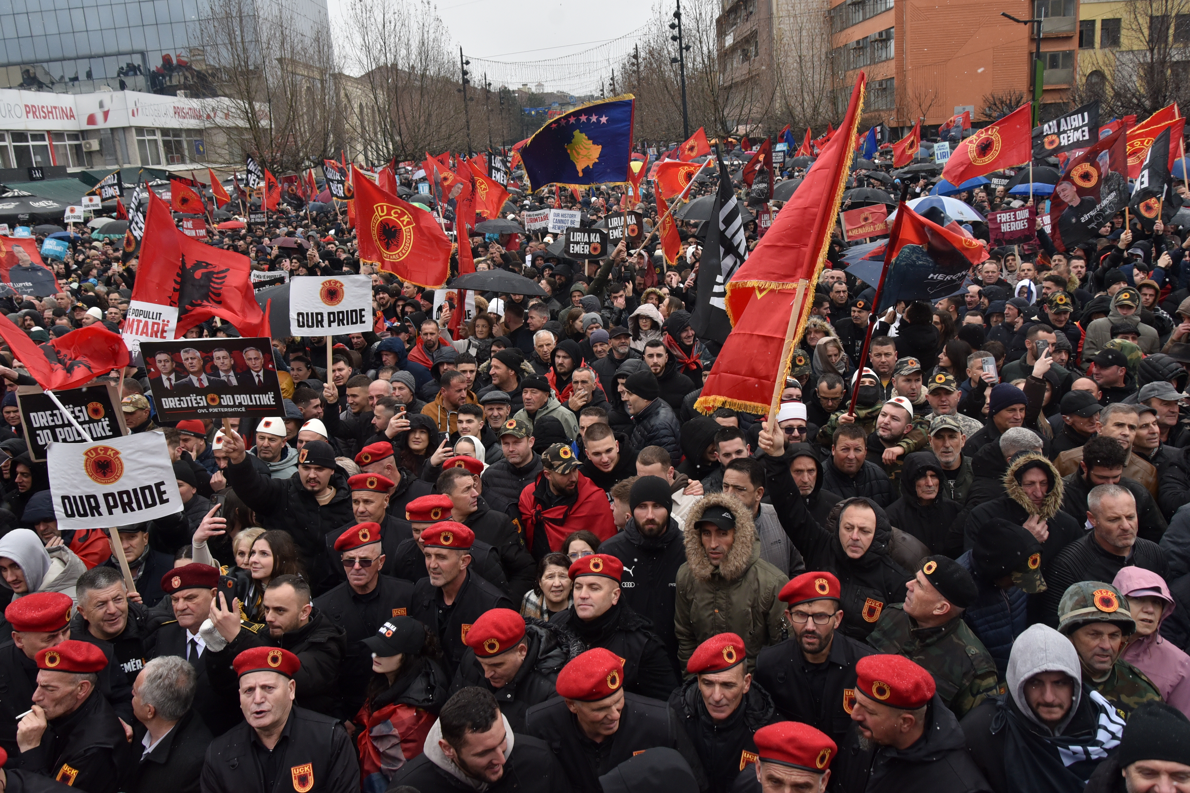 Kosovo Protest