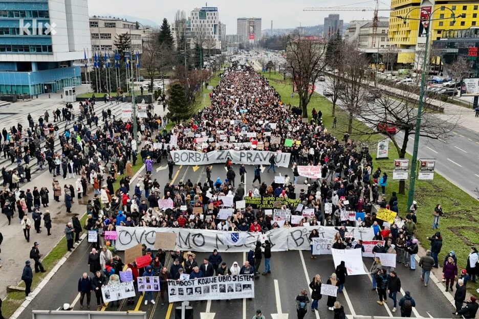 Sarajevo protest