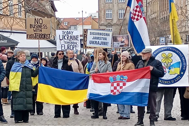 Skup je održan povodom obilježavanja četiri godine od početka ruske invazije na Ukrajinu  (Foto: Mreža X)