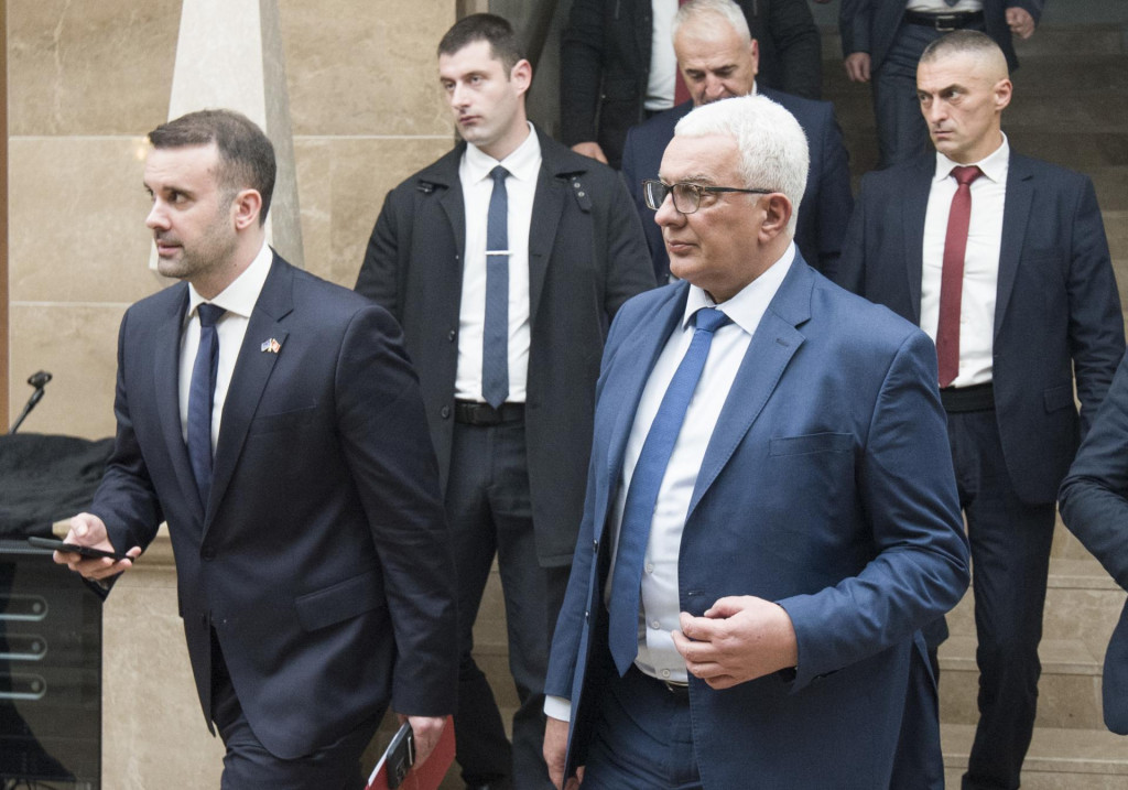 Milojko Spajić i Andrija Mandić