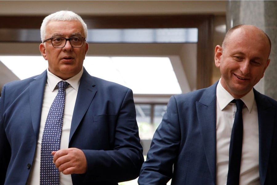 Andrja Mandić i Milan Knežević, lideri nekadašnjeg Demokratskog fronta (Foto: UGC )