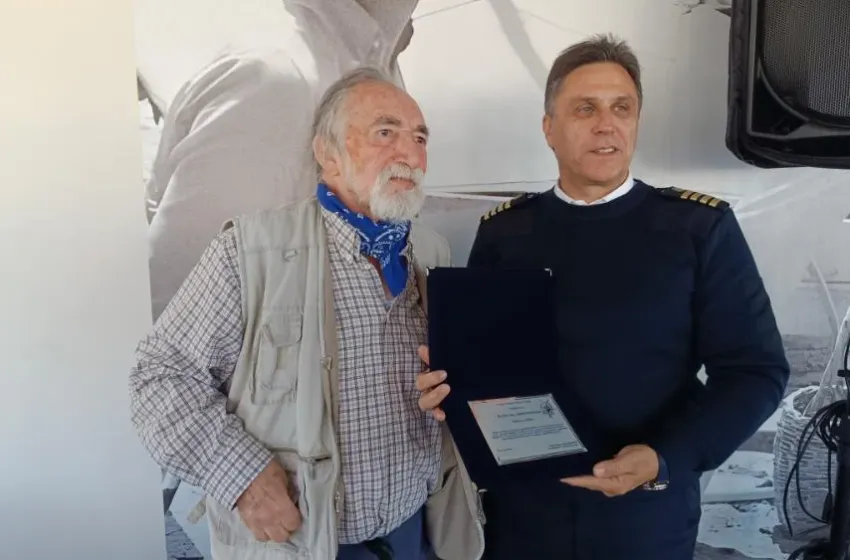 Sa dodjele priznanja Lukšiću (Foto: Primorski portal)