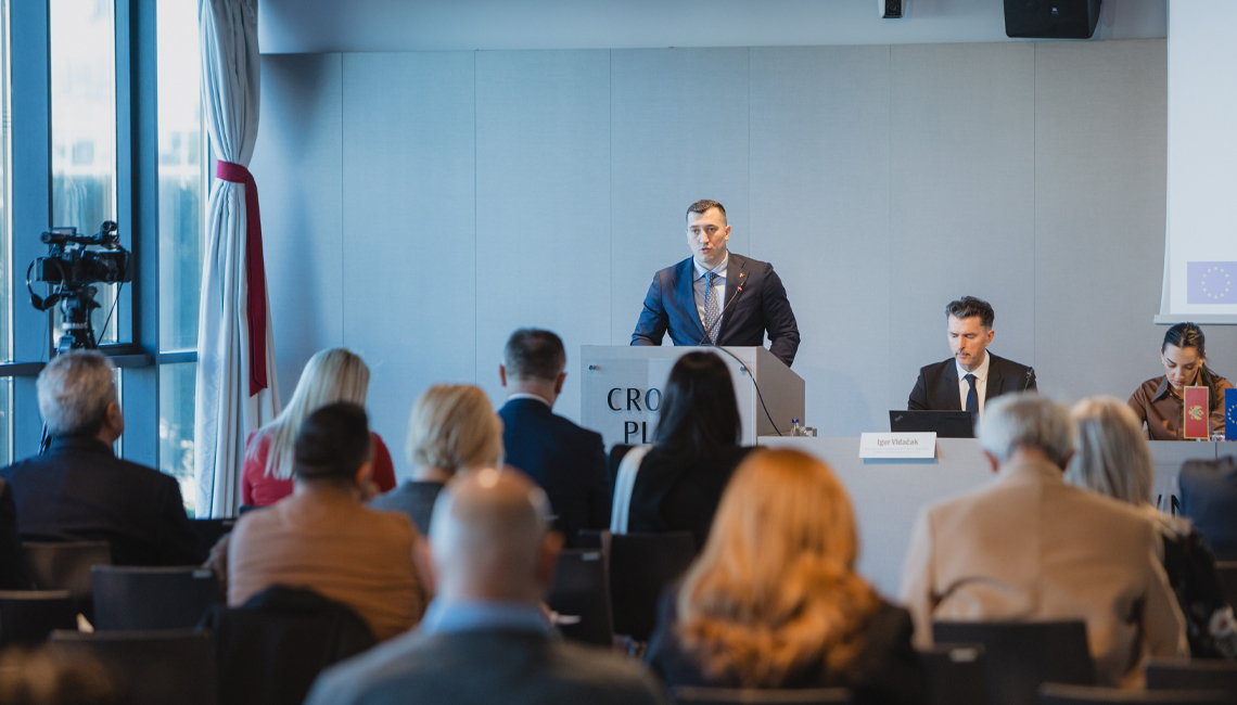 Ernad Suljević na događaju u Podgorici (Foto: PR Centar)