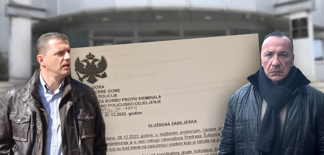 RAT U SPO DALEKO OD OČIJU JAVNOSTI: Predrag Šuković i Goran Mitrović (Foto: Ilustracija: Teuta METĐONAJ )