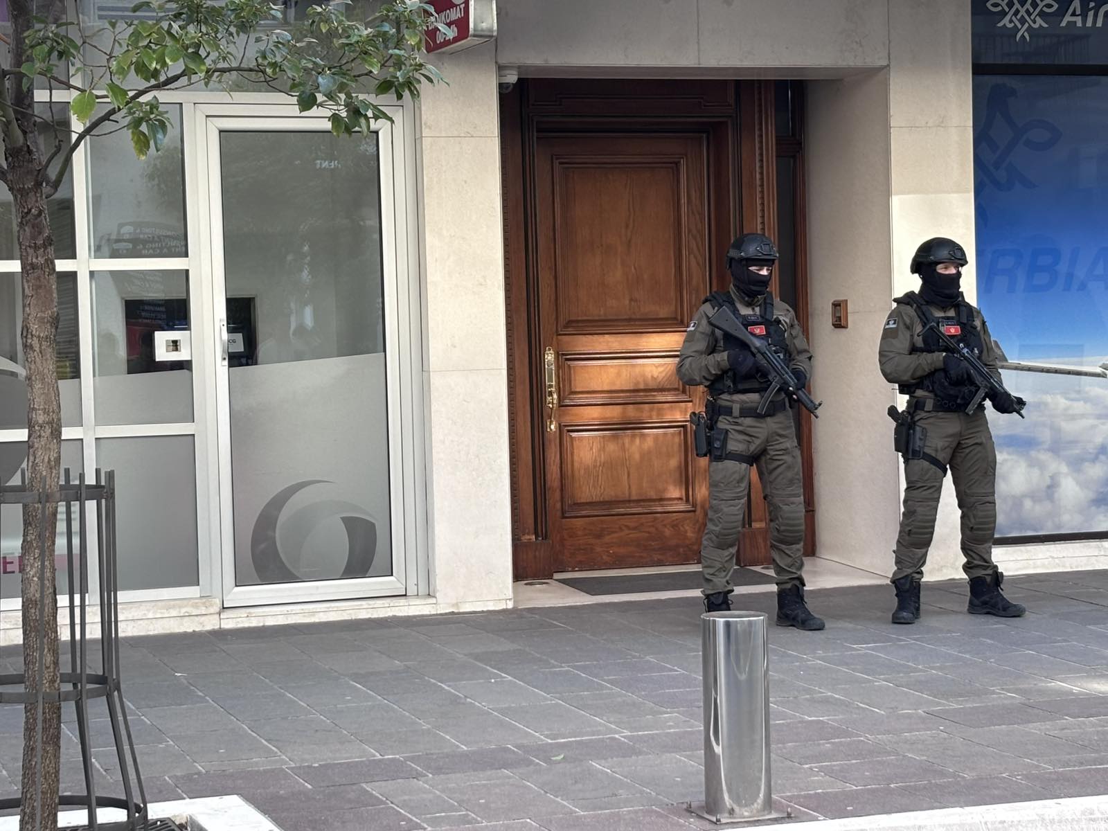 PJP kod zgrade Aca Đukanovića