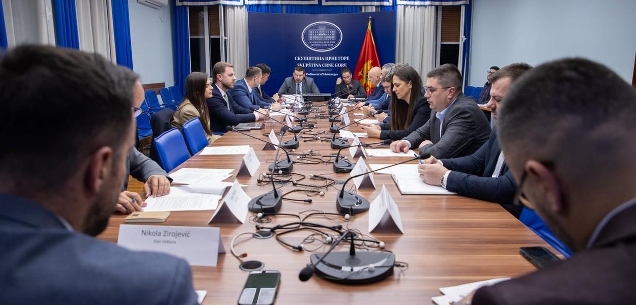 Sa sjednice odbora (Foto: Skupština Crne Gore)