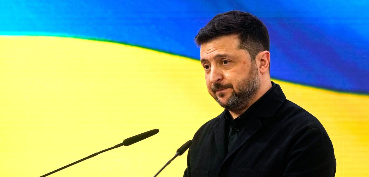 Volodimir Zelenski (Foto: AP/Michael Probst)