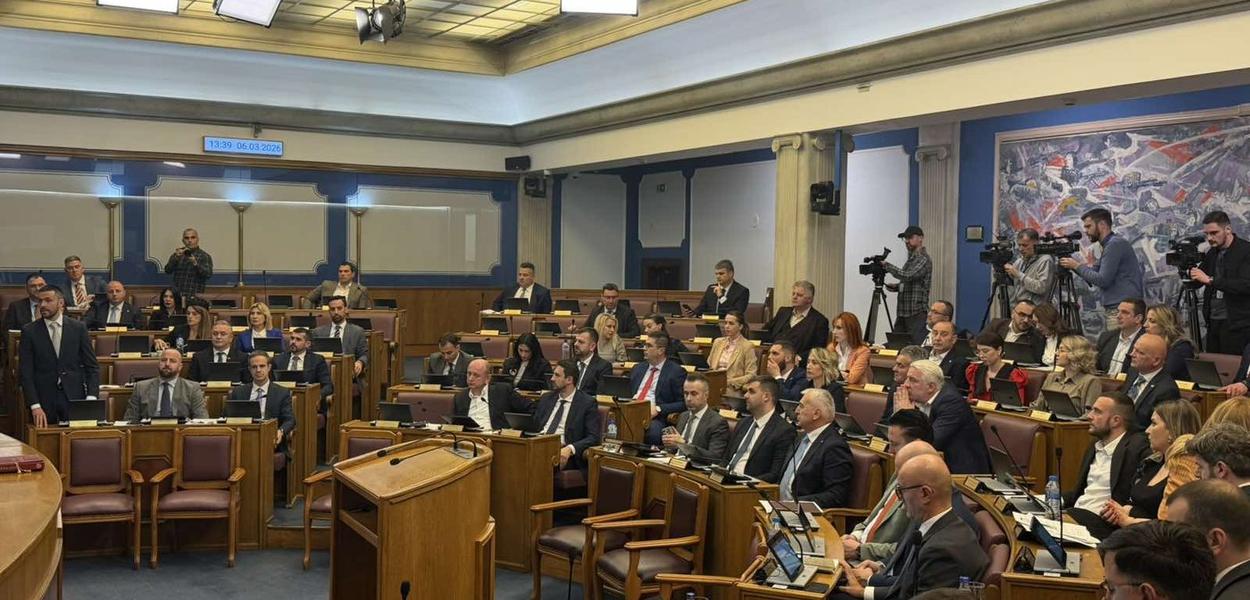 Sa današnje sjednice (Foto: Portal ETV/Miraš Dušević)