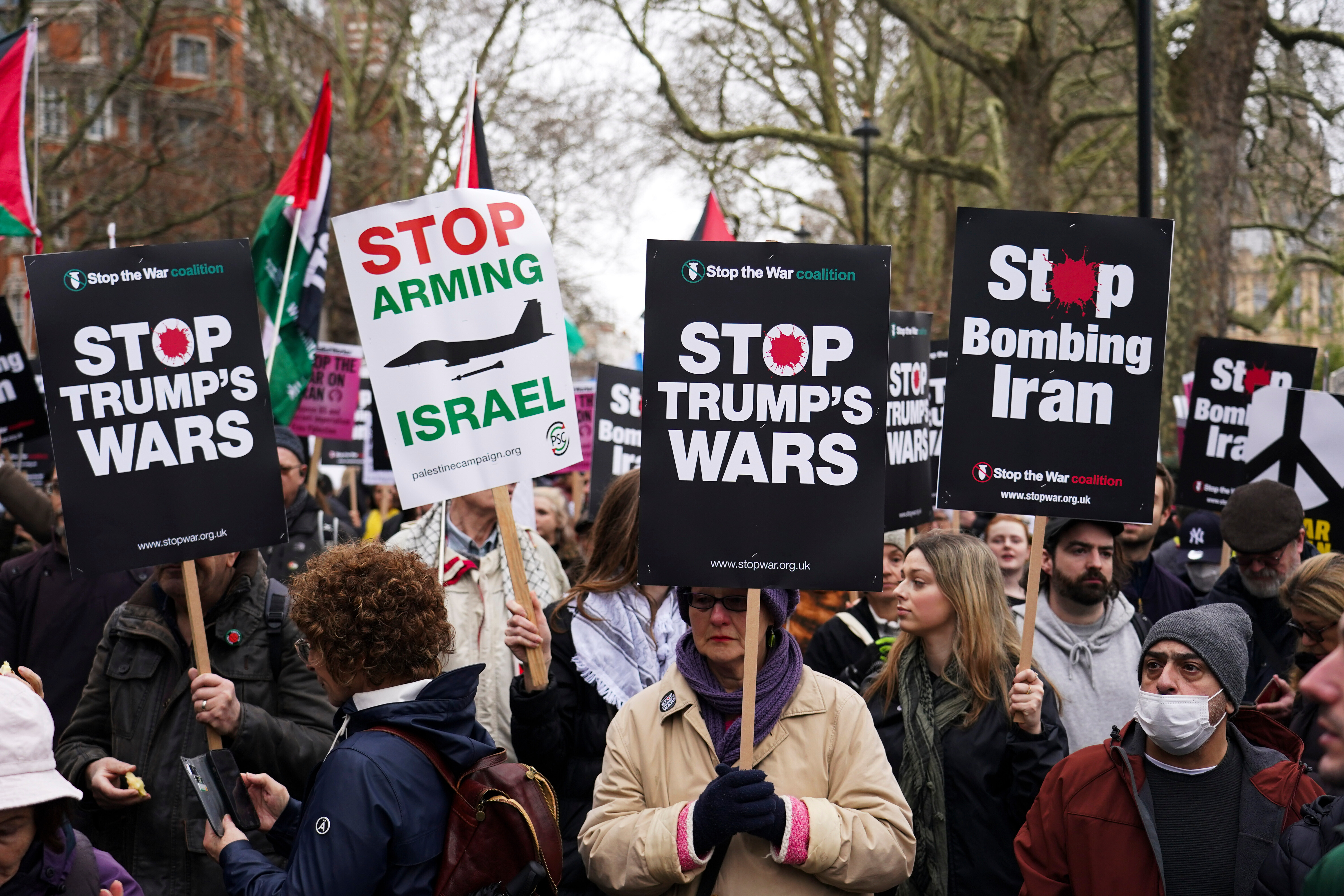 Britain Iran Israel US Protest