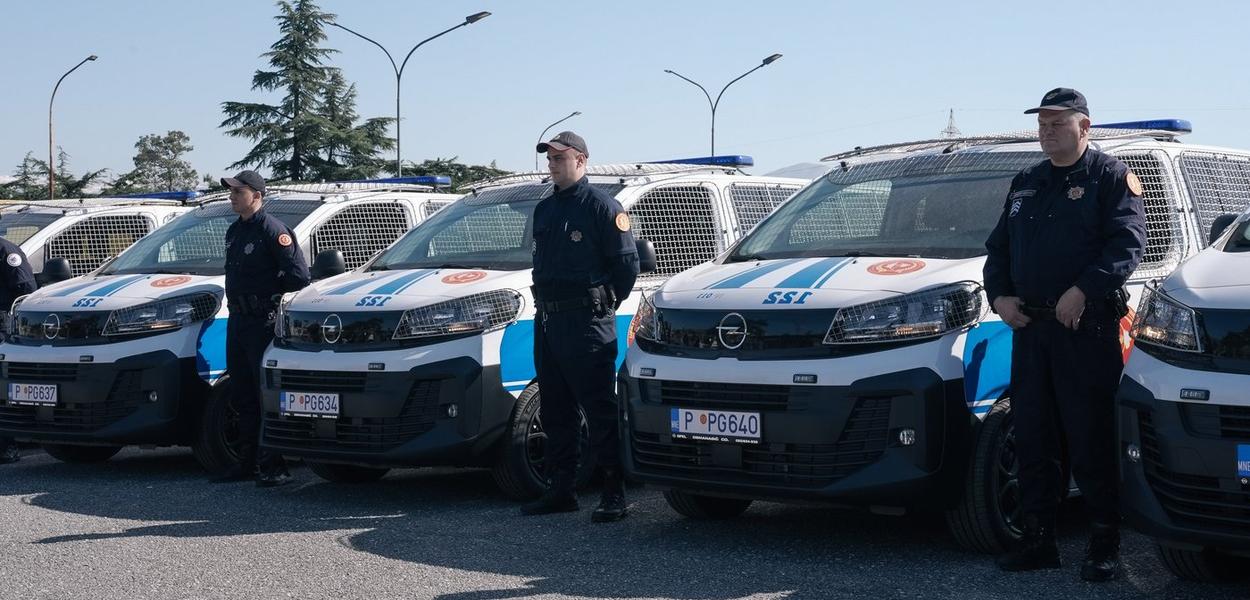 Nova vozila (Foto: Uprava policije)