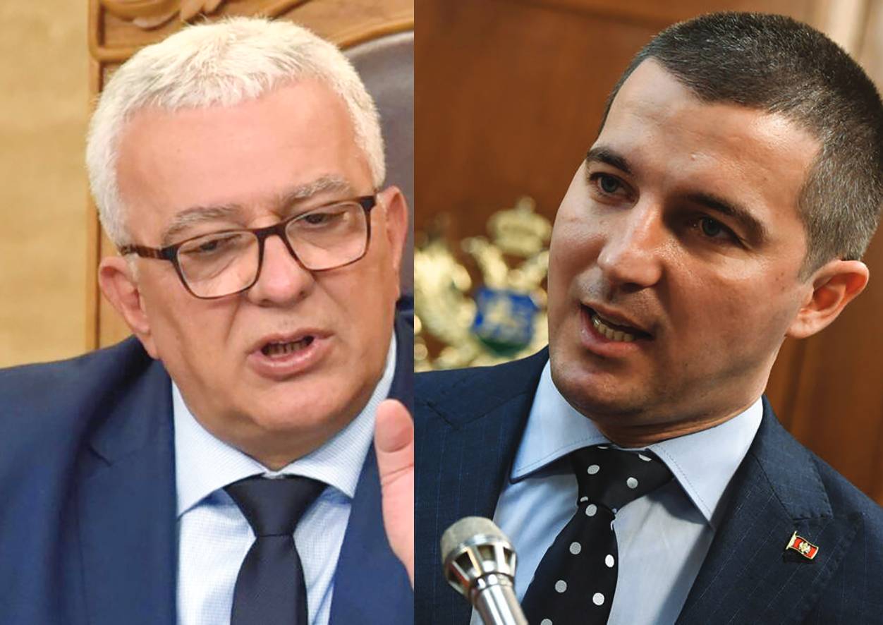 Andrija Mandić and Aleksa Bečić