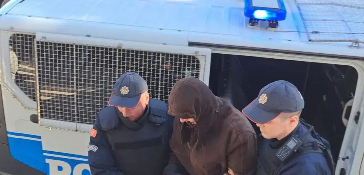 Privođenje Đukanovića (Foto: RTNK)