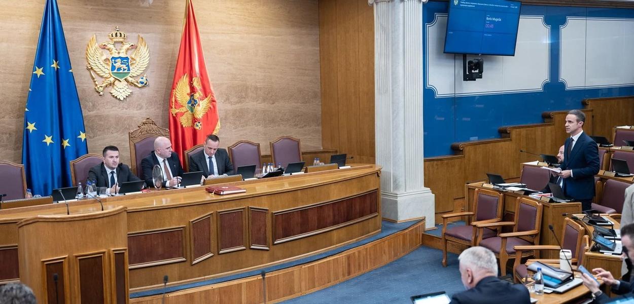 Sa današnje sjednice Skupštine (Foto: Skupština Crne Gore)