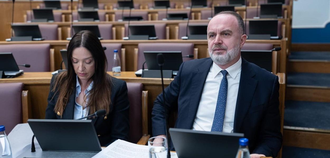 Nik Đeljošaj (Foto: Skupština Crne Gore)