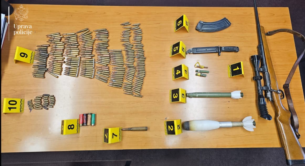 Oduzete stvari tokom preetresa