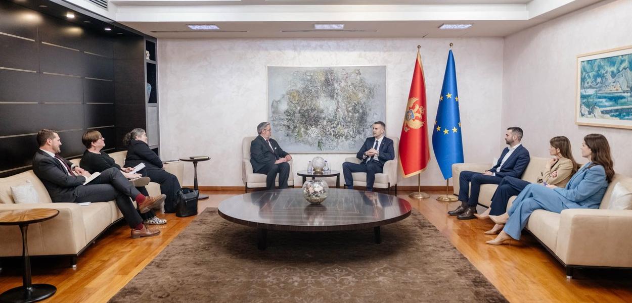 Sa sastanka Kiza i Spajića (Foto: Vlada Crne Gore)