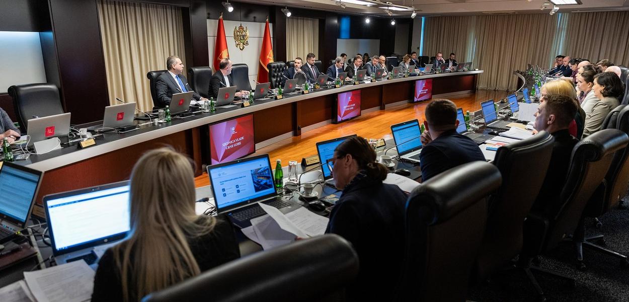Sjednica Vlade (Foto: Vlada Crne Gore)