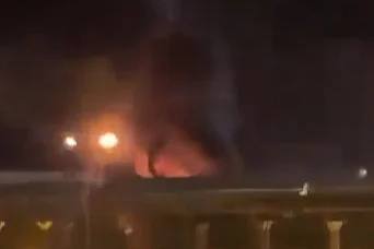 Snimci napada na aerodrom u Erbilu