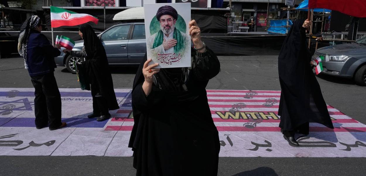 Tehran, Iran, Saturday, March 14, 2026. (AP Photo/Vahid Salemi) (Foto: Vahid Salemi)