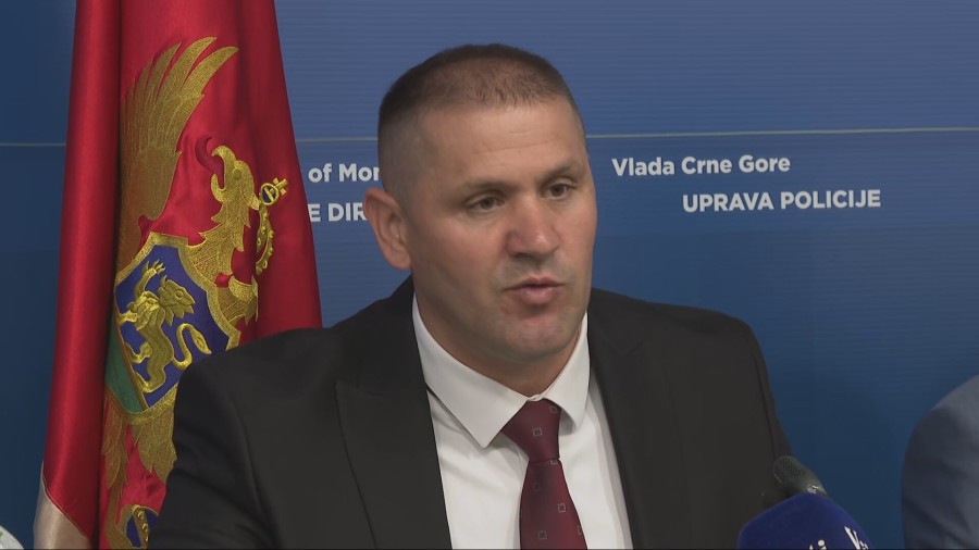 OBMANJIVANJE JAVNOSTI: Direktor Uprave policije Lazar Šćepanović