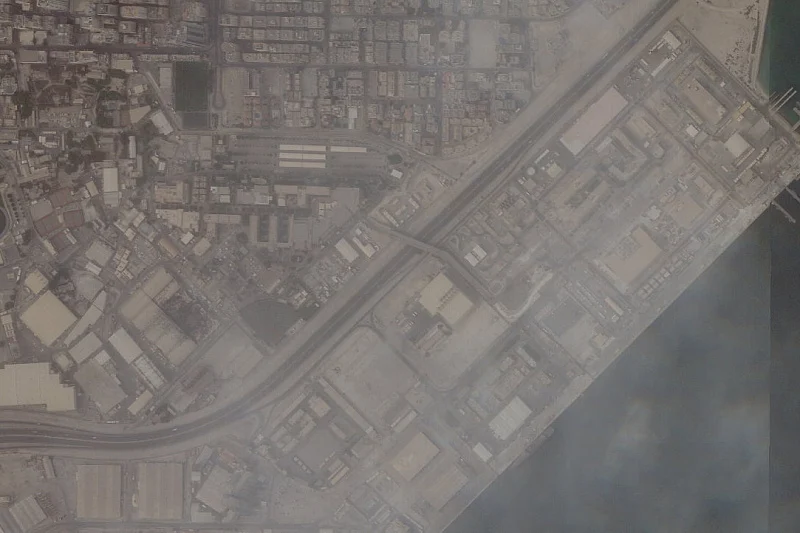 Američka baza u Bahreinu nakon iranskog napada (Foto: Rojters)