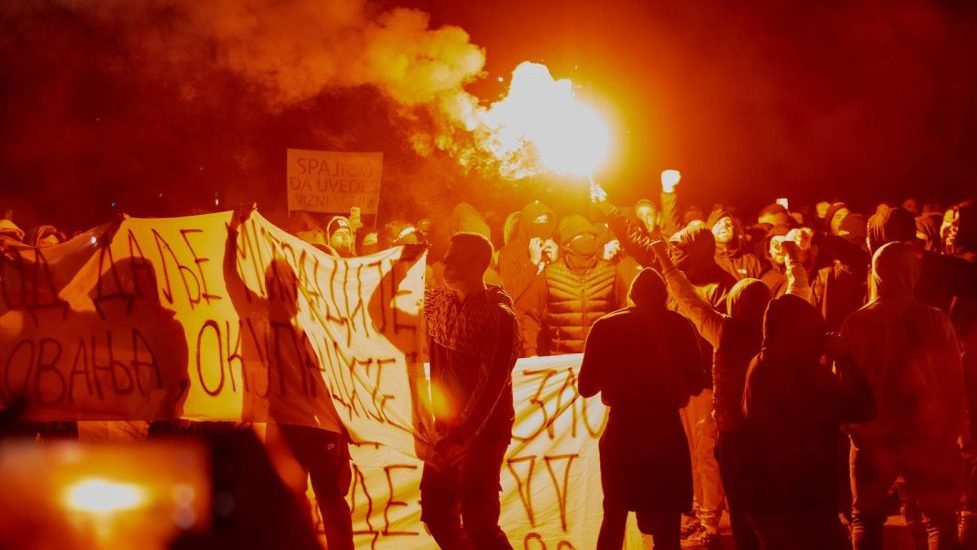 Anti-Turkish protests in Podgorica