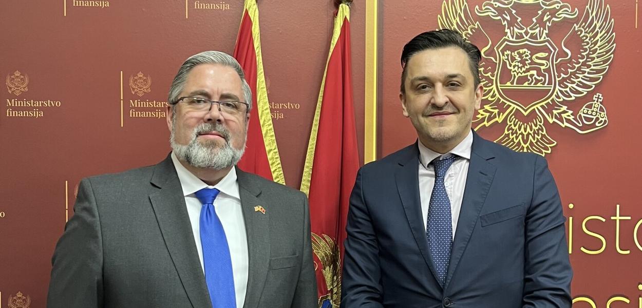 Kiz i Vuković (Foto: Ministarstvo finansija)