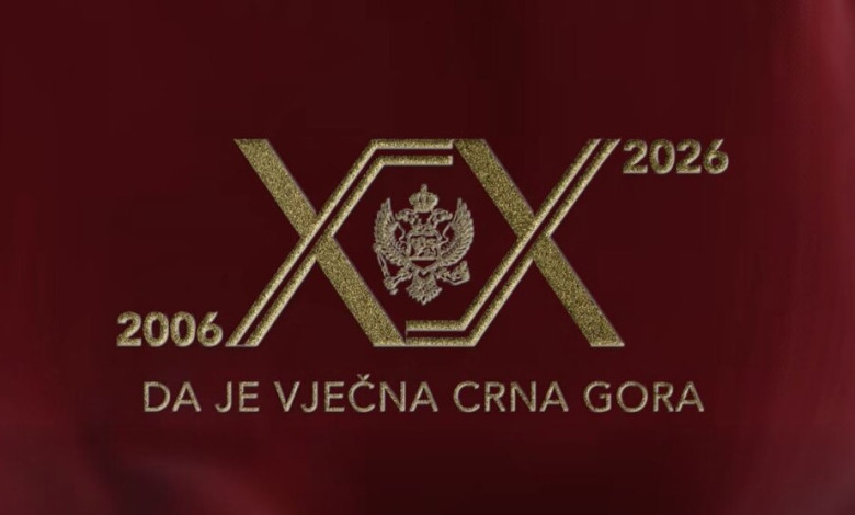 Selected visual identity - 20 years since the restoration of Montenegro’s independence (Foto: Government of Montenegro)