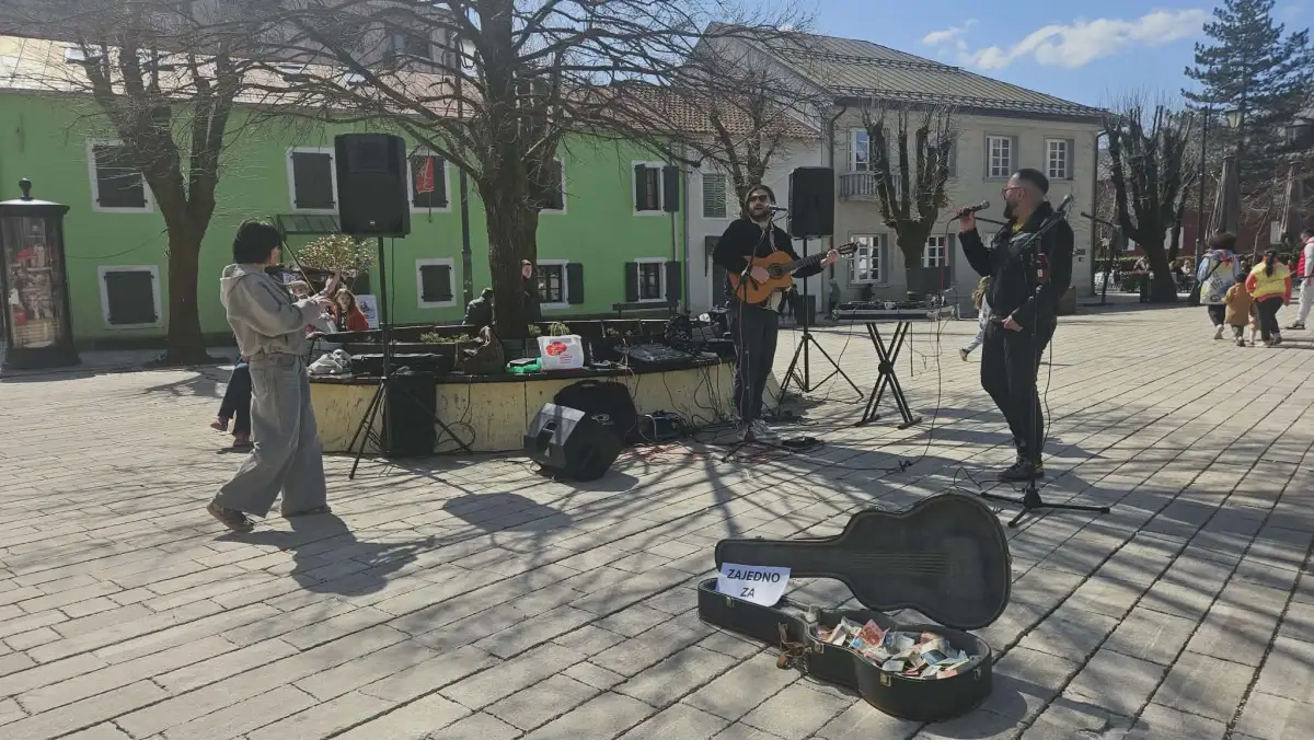 humanitarna akcija na Cetinju