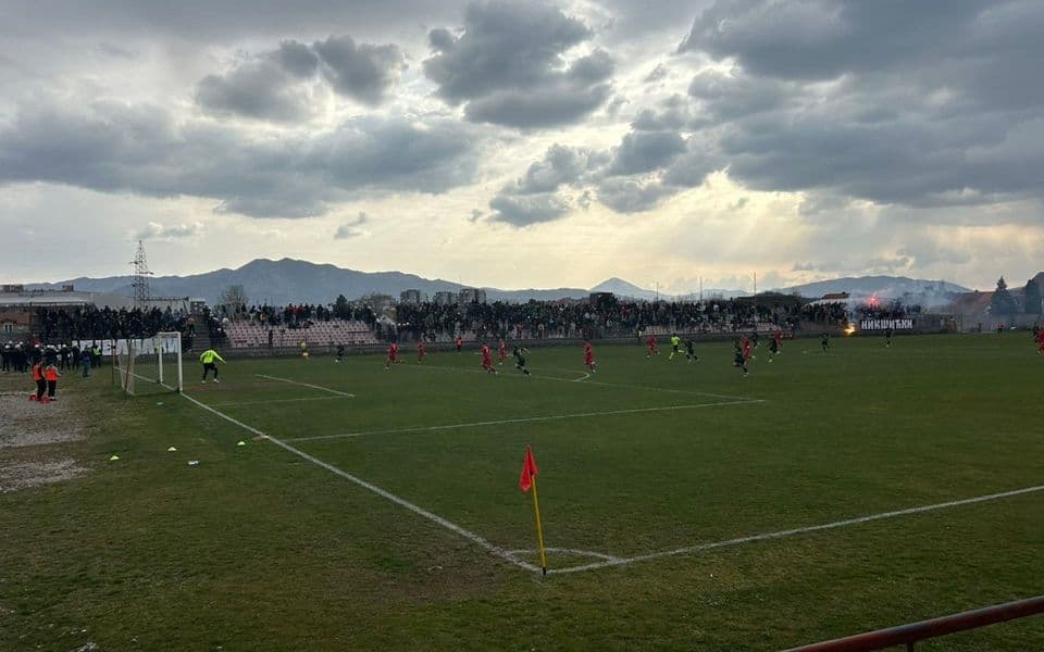 Sa utakmice (Foto: Pobjeda/Davor Kažić)