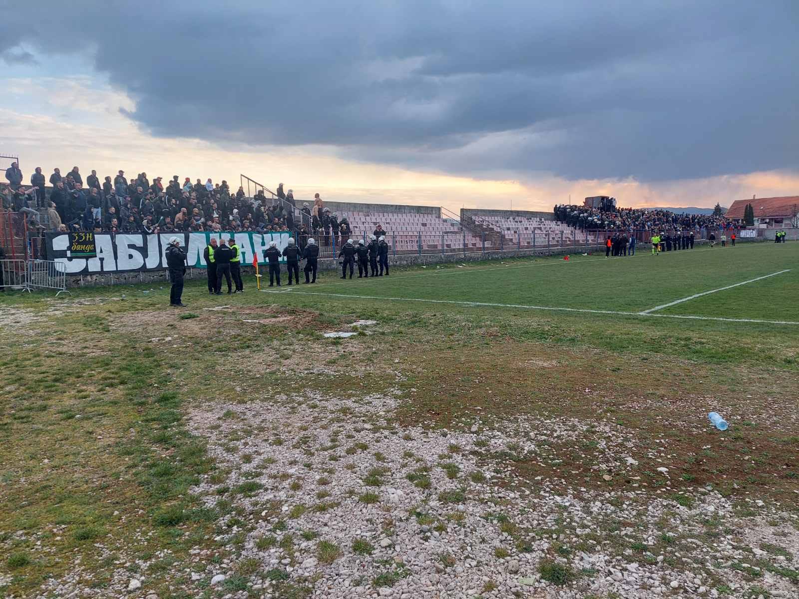 Sa utakmice u Nikšiću