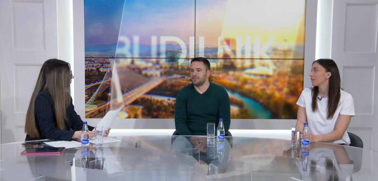 Petar Stojanović i Zorana Radonjić u Budilniku (Foto: TV E)