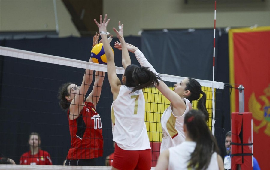 Detalj sa meča (foto: CEV)