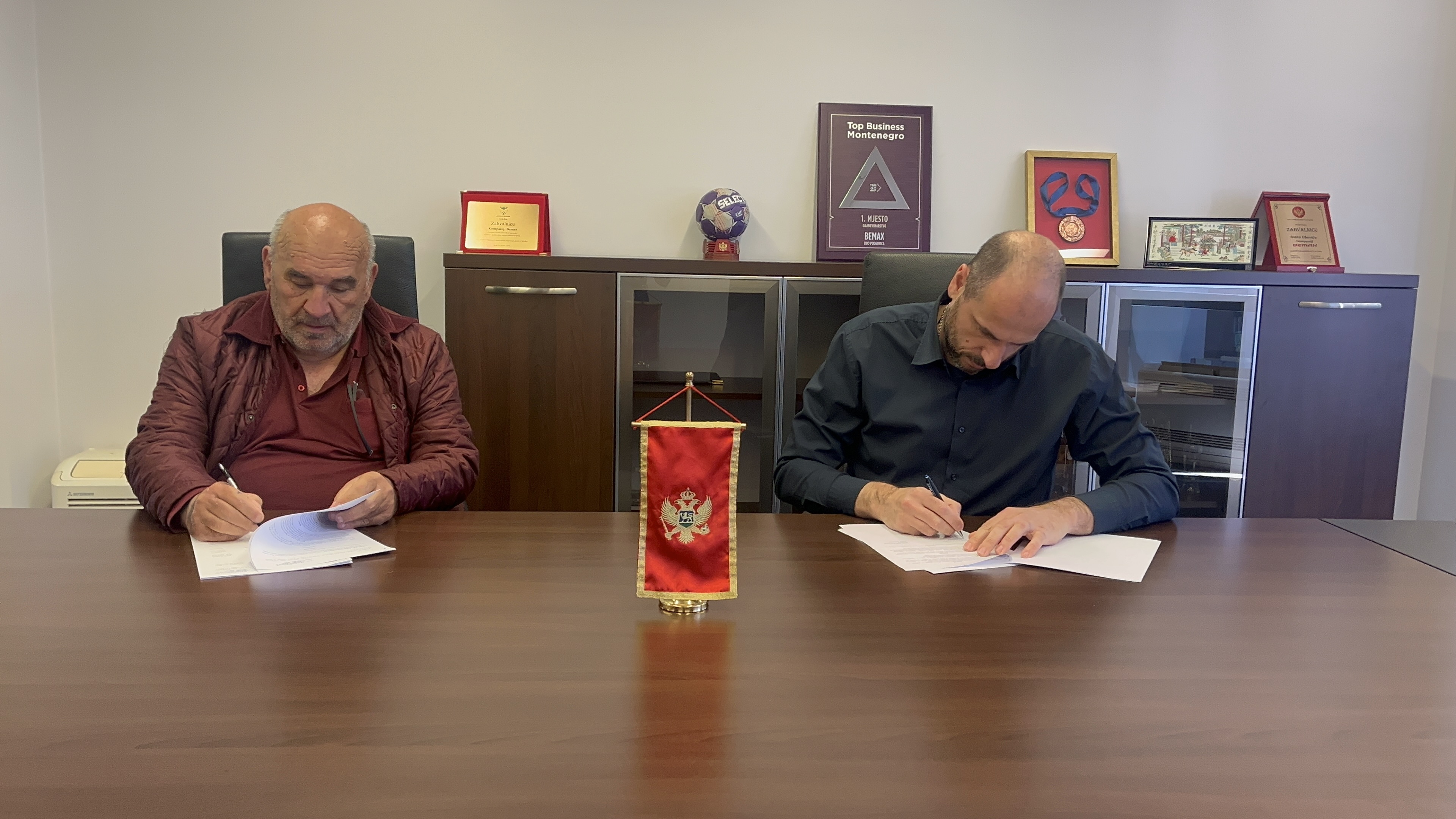 Vujošević i Mijajlović potpisuju Ugovor o sponzorstvu