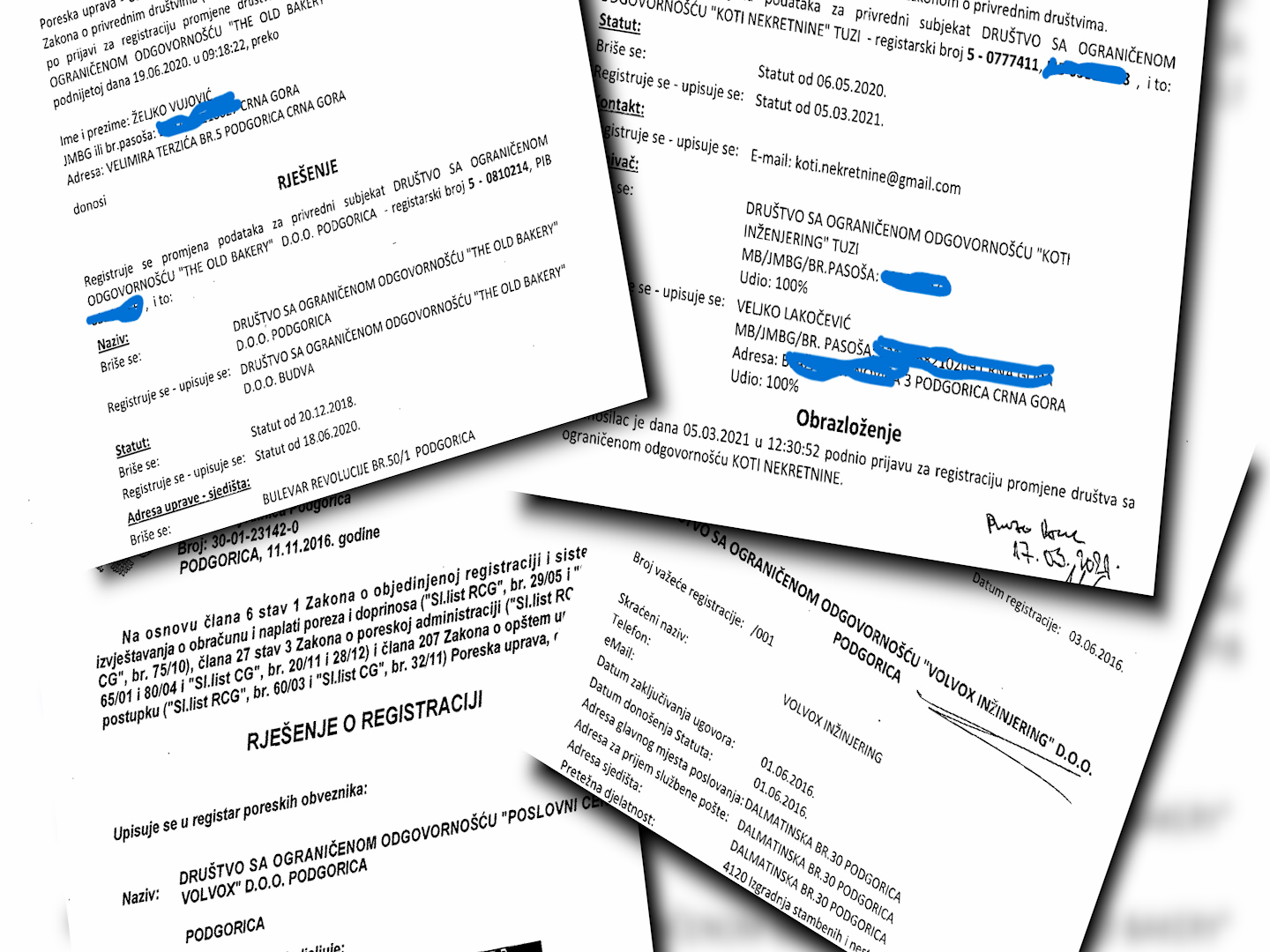 ŠTO VIŠE PAPIRA, VEĆA MOGUĆNOST KOMBINACIJA: Spisi iz Centralnog registra privrednih društava 