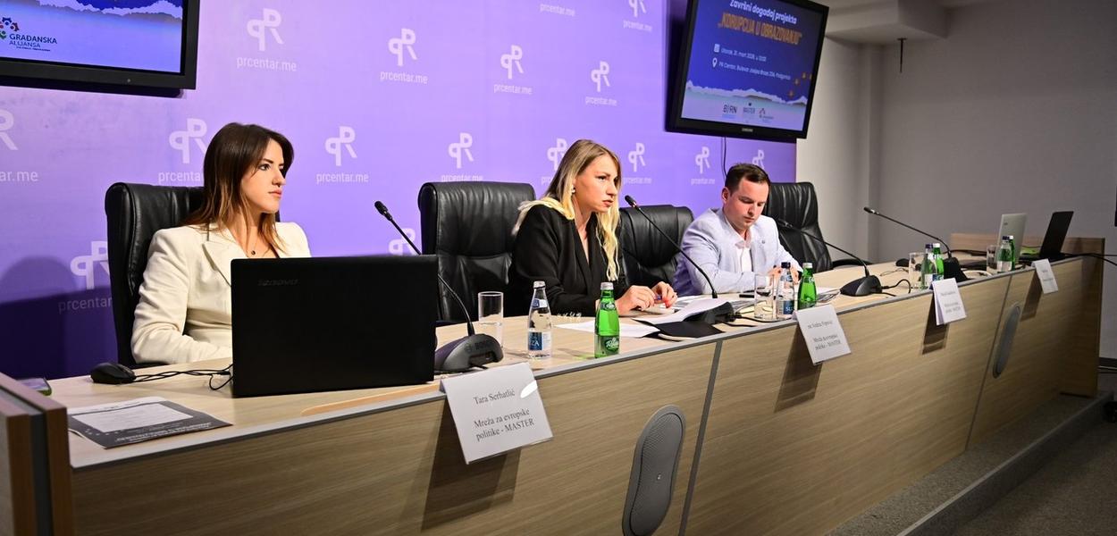 Sa predstavljanja nalaza istraživanja (Foto: Mreža za evropske politike - MASTER)