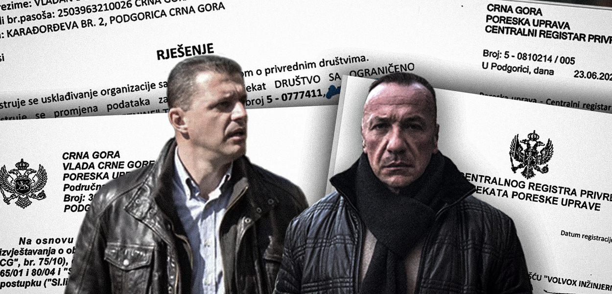 STATE PERSECUTION DUE TO INVESTIGATION OF CORRUPTION IN THE STATE: Predrag Šuković and Goran Mitrović (Foto: Illustration: Balša Pavićević)