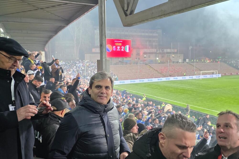 Ibrahimović na utakmici (Foto: RTV Rožaje)